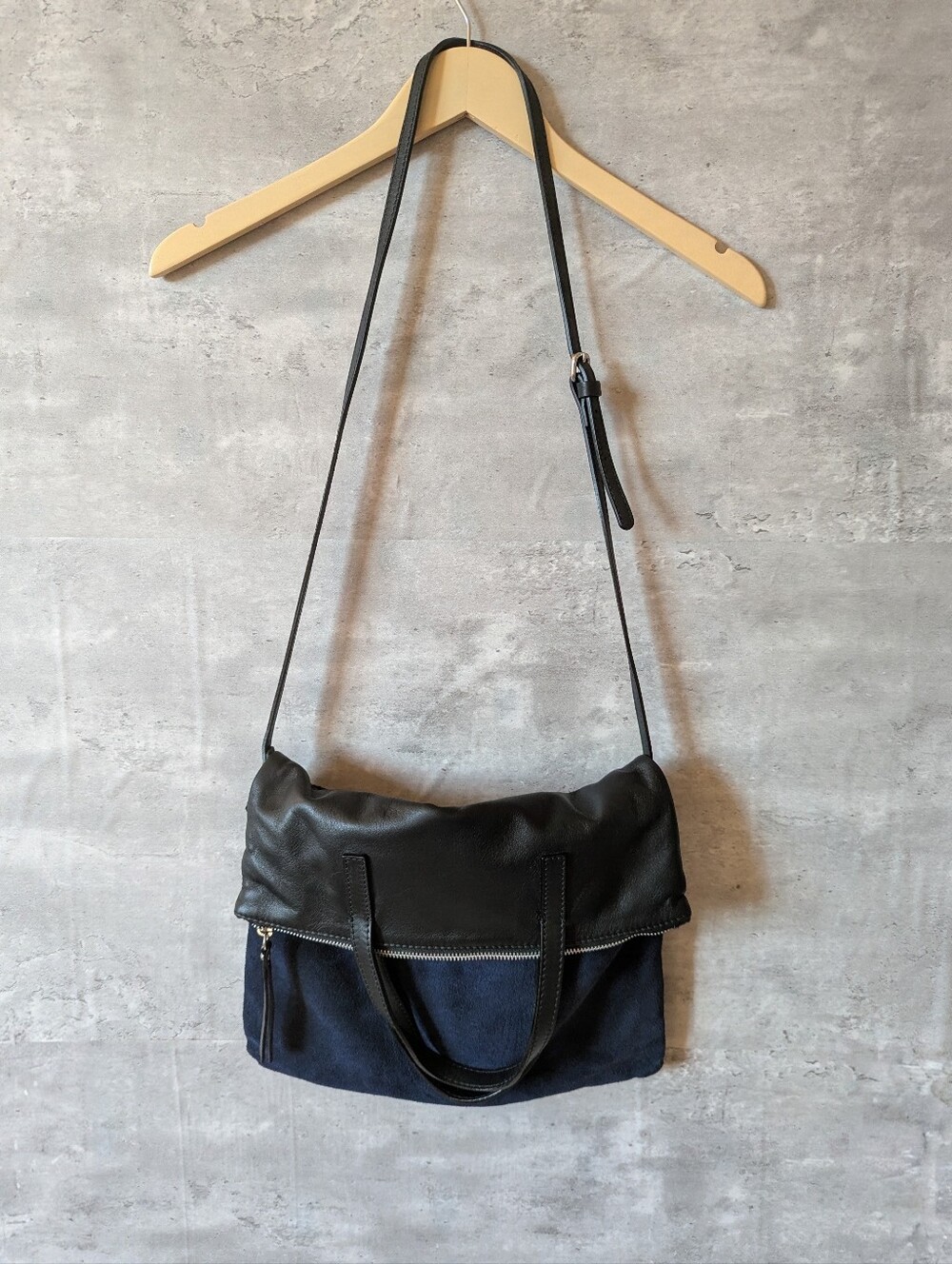 Gianni Chiarini Firenze 2-in-1 Convertible Leather & Suede Bag Set - Crossbody